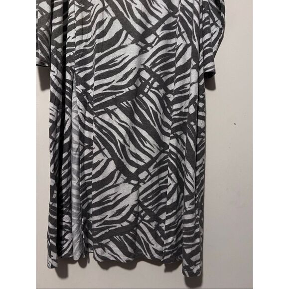 Modx Zebra Print Dress 3X - Picture 4 of 7